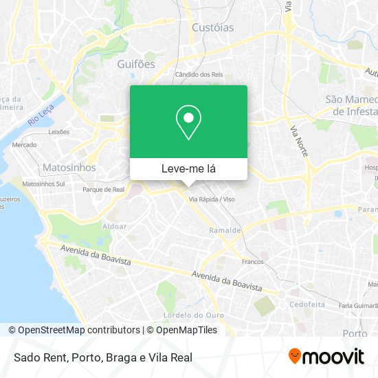 Sado Rent mapa