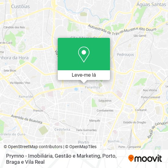 Prymno - Imobiliária, Gestão e Marketing mapa