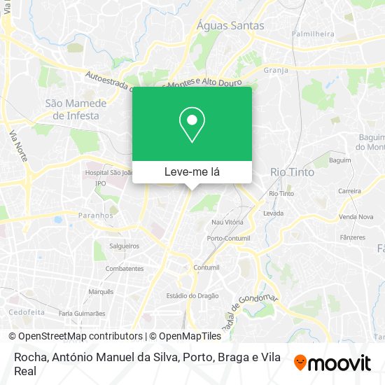 Rocha, António Manuel da Silva mapa