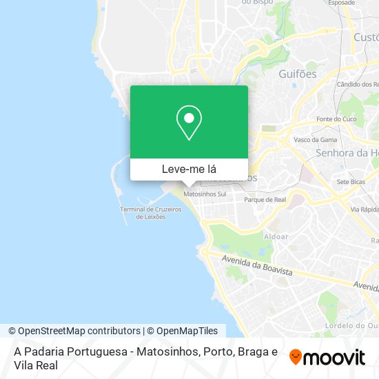 A Padaria Portuguesa - Matosinhos mapa
