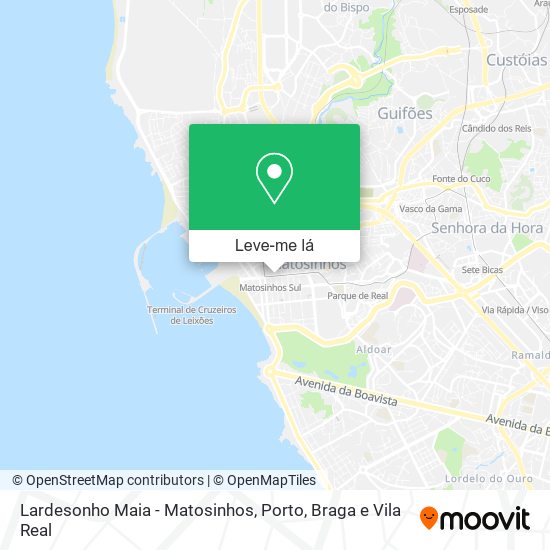 Lardesonho Maia - Matosinhos mapa