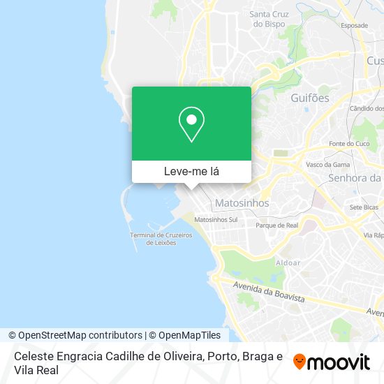 Celeste Engracia Cadilhe de Oliveira mapa