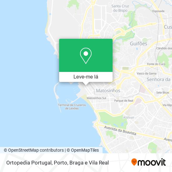 Ortopedia Portugal mapa