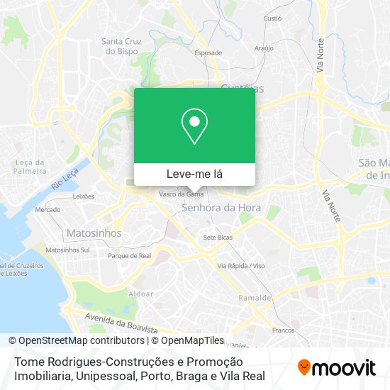 Tome Rodrigues-Construções e Promoção Imobiliaria, Unipessoal mapa