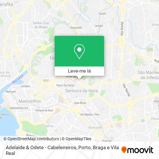 Adelaide & Odete - Cabeleireiros mapa