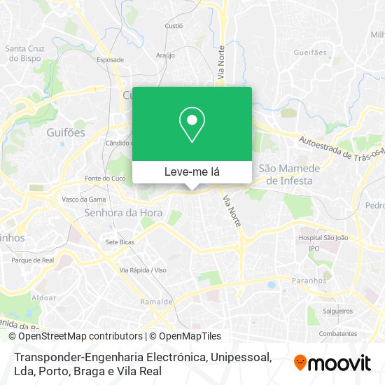 Transponder-Engenharia Electrónica, Unipessoal, Lda mapa