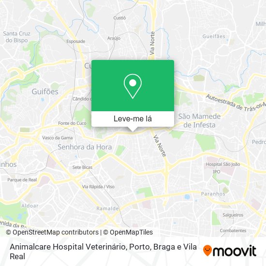 Animalcare Hospital Veterinário mapa