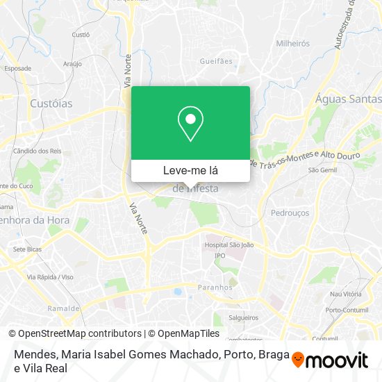 Mendes, Maria Isabel Gomes Machado mapa