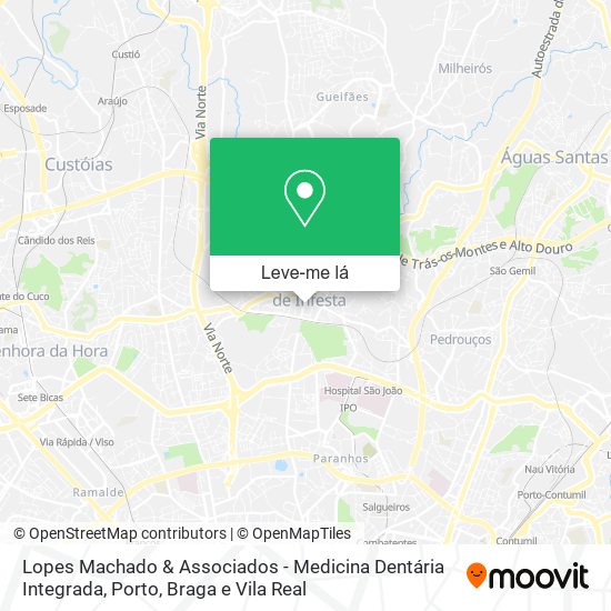 Lopes Machado & Associados - Medicina Dentária Integrada mapa