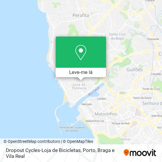 Dropout Cycles-Loja de Bicicletas mapa