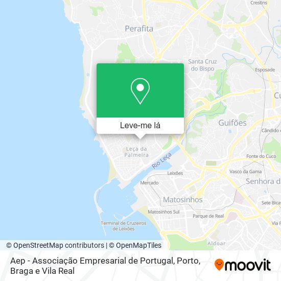 Aep - Associação Empresarial de Portugal mapa