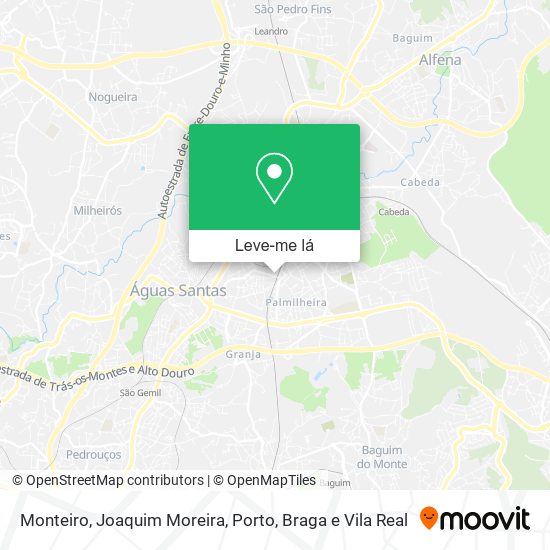 Monteiro, Joaquim Moreira mapa