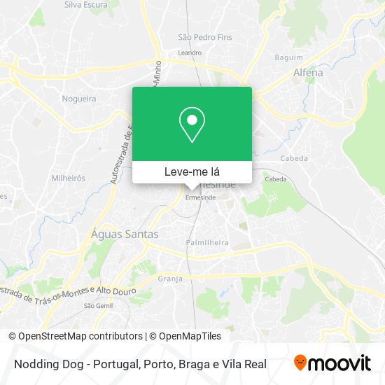 Nodding Dog - Portugal mapa