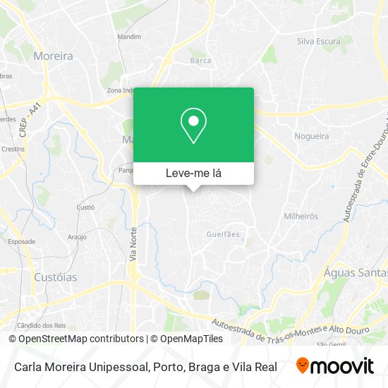 Carla Moreira Unipessoal mapa