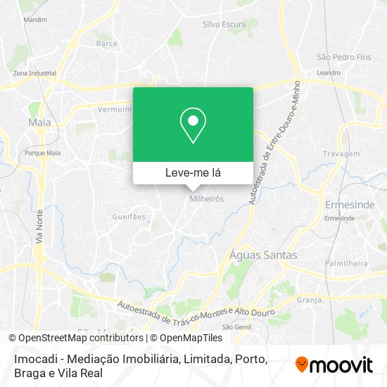 Imocadi - Mediação Imobiliária, Limitada mapa