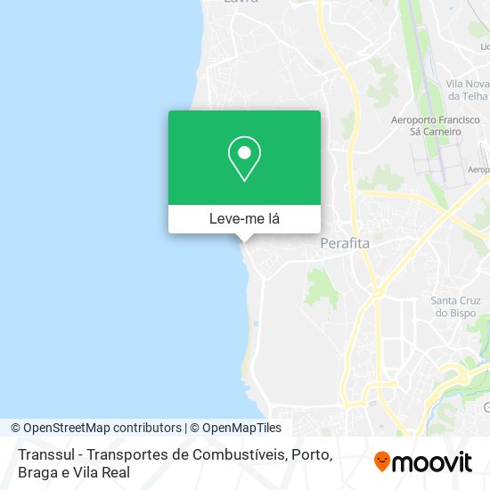 Transsul - Transportes de Combustíveis mapa