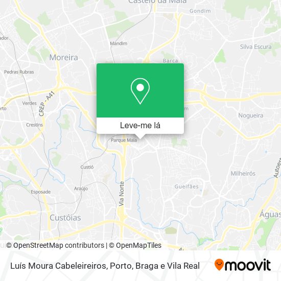 Luís Moura Cabeleireiros mapa