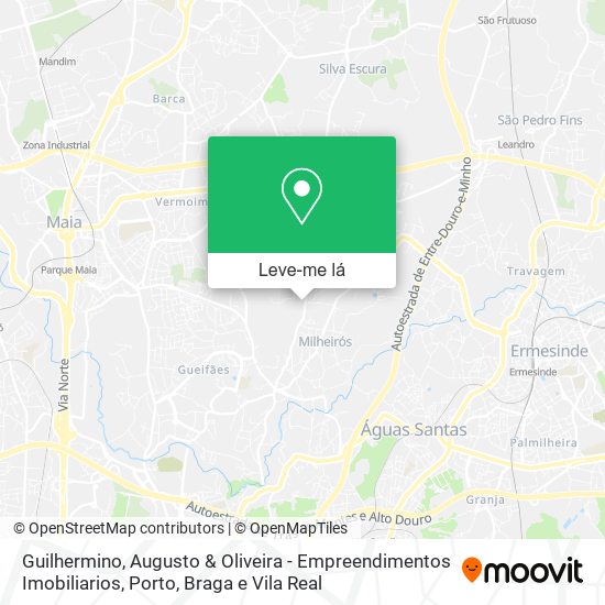 Guilhermino, Augusto & Oliveira - Empreendimentos Imobiliarios mapa