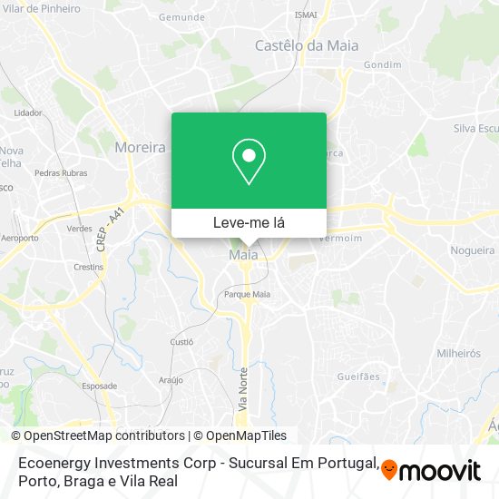 Ecoenergy Investments Corp - Sucursal Em Portugal mapa