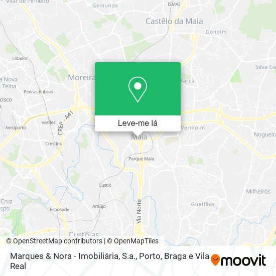 Marques & Nora - Imobiliária, S.a. mapa
