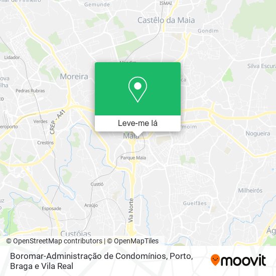 Boromar-Administração de Condomínios mapa