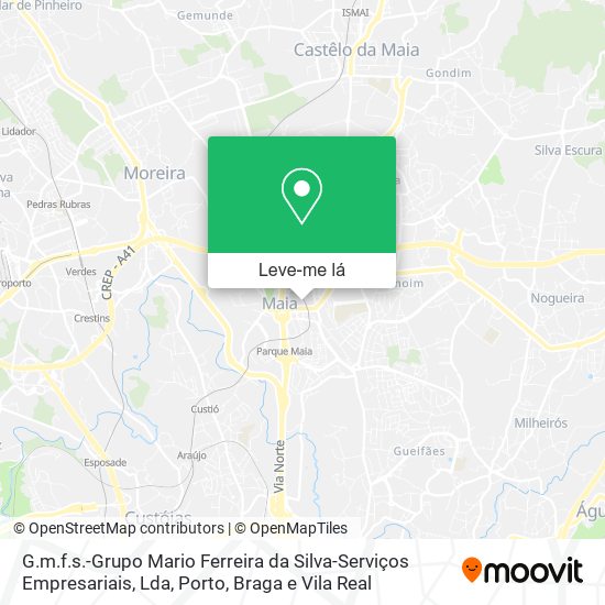 G.m.f.s.-Grupo Mario Ferreira da Silva-Serviços Empresariais, Lda mapa
