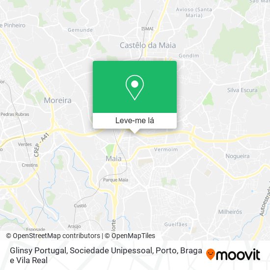Glinsy Portugal, Sociedade Unipessoal mapa