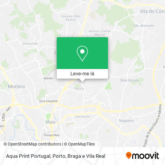 Aqua Print Portugal mapa