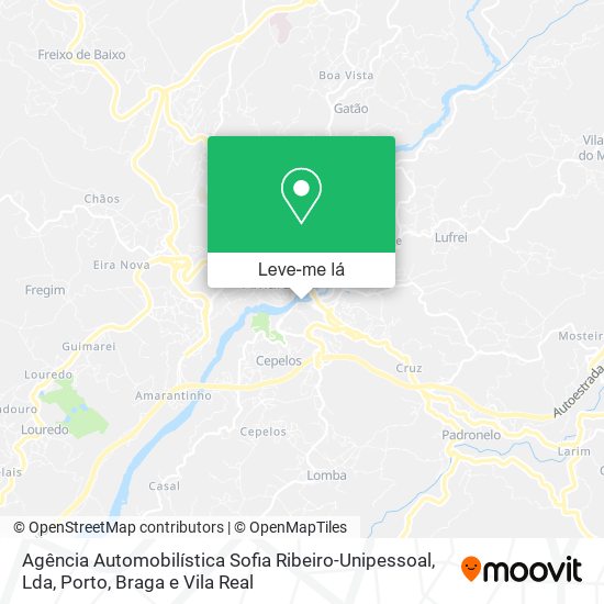 Agência Automobilística Sofia Ribeiro-Unipessoal, Lda mapa