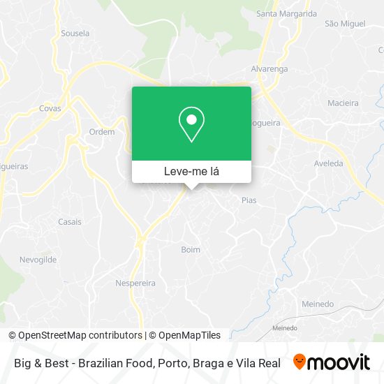 Big & Best - Brazilian Food mapa