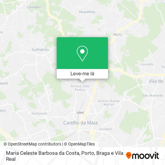 Maria Celeste Barbosa da Costa mapa