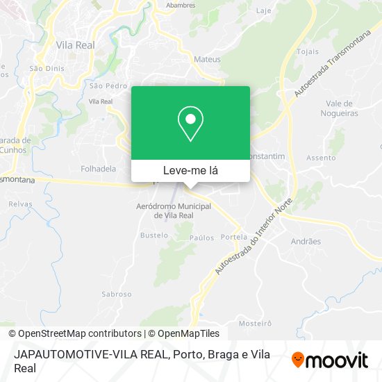 JAPAUTOMOTIVE-VILA REAL mapa