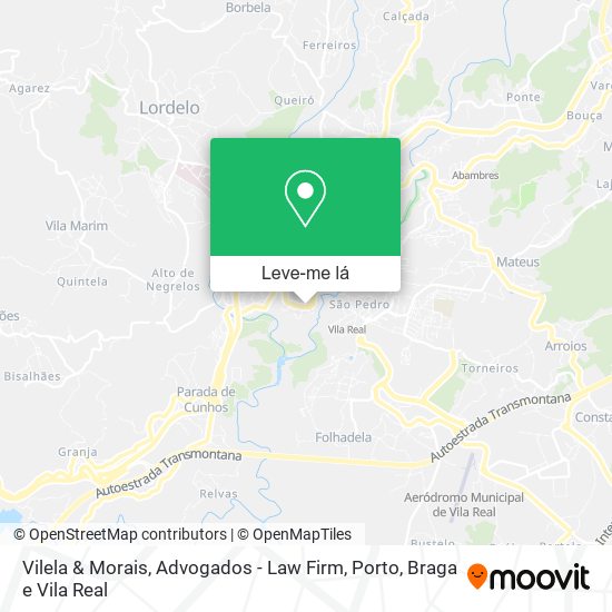 Vilela & Morais, Advogados - Law Firm mapa