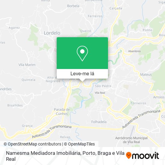 Namesma Mediadora Imobiliária mapa