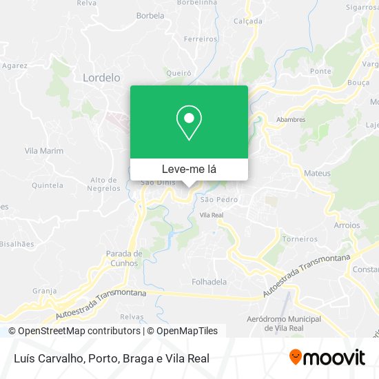 Luís Carvalho mapa