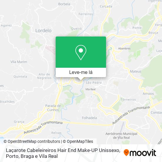 Laçarote Cabeleireiros Hair End Make-UP Unissexo mapa