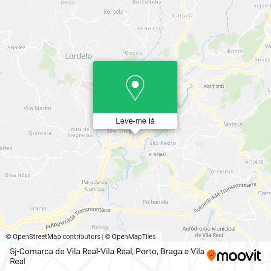 Sj-Comarca de Vila Real-Vila Real mapa