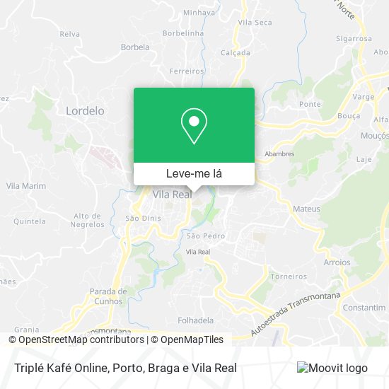 Triplé Kafé Online mapa