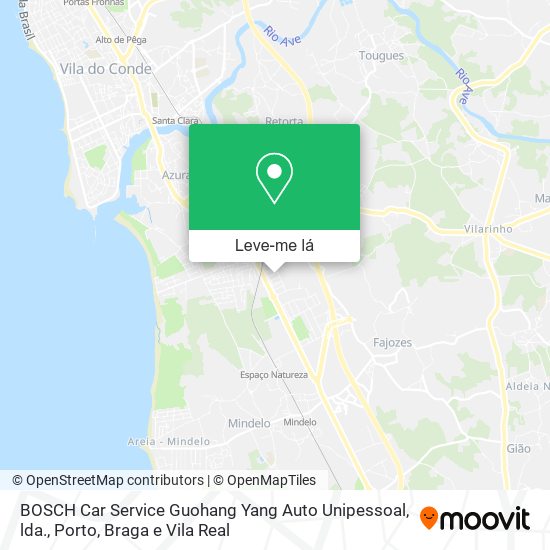 BOSCH Car Service Guohang Yang Auto Unipessoal, lda. mapa