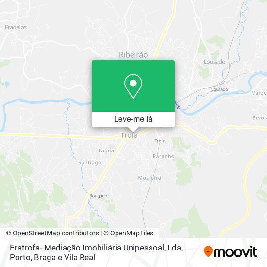 Eratrofa- Mediação Imobiliária Unipessoal, Lda mapa