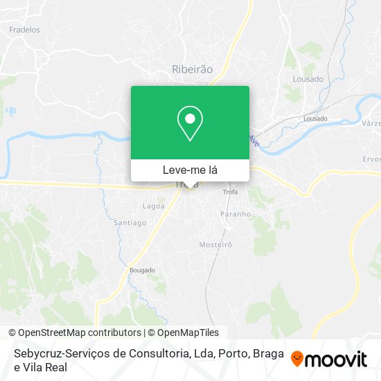 Sebycruz-Serviços de Consultoria, Lda mapa