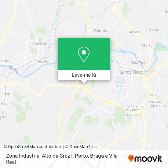 Zona Industrial Alto da Cruz I mapa