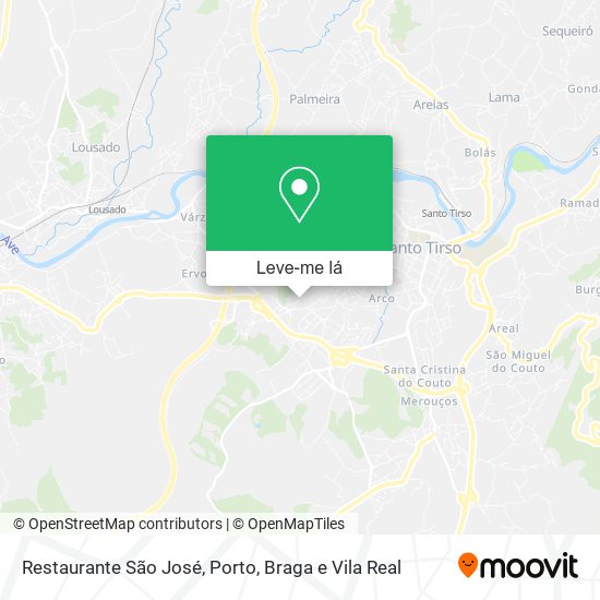 Restaurante São José mapa