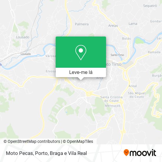 Moto Pecas mapa