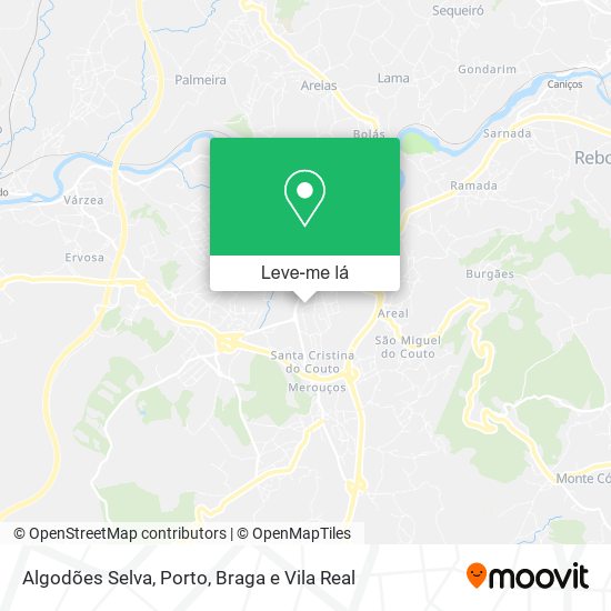 Algodões Selva mapa