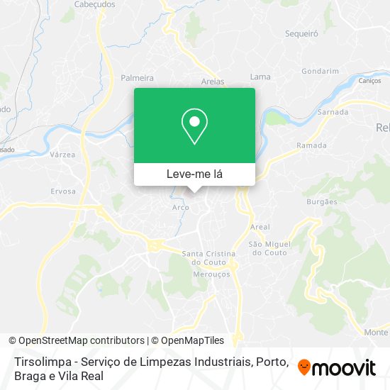 Tirsolimpa - Serviço de Limpezas Industriais mapa