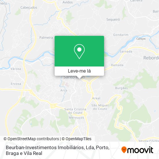 Beurban-Investimentos Imobiliários, Lda mapa