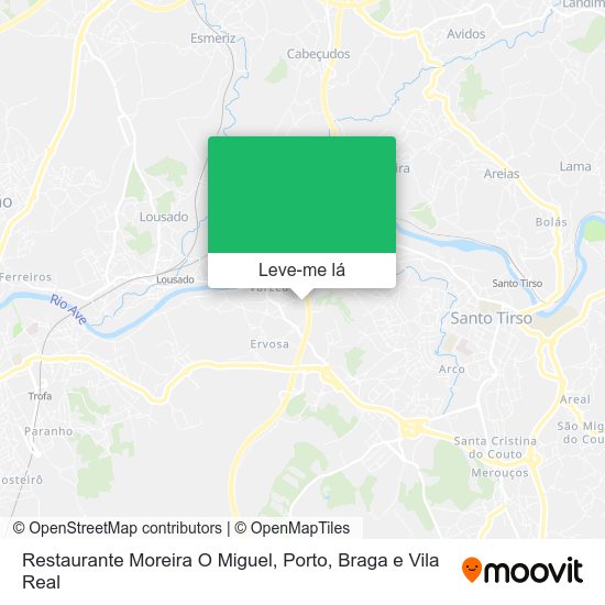 Restaurante Moreira O Miguel mapa
