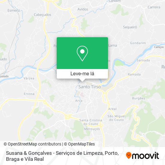 Susana & Gonçalves - Serviços de Limpeza mapa