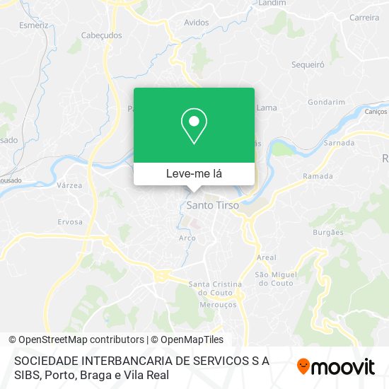 SOCIEDADE INTERBANCARIA DE SERVICOS S A SIBS mapa